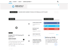 Tablet Screenshot of geekawhat.com